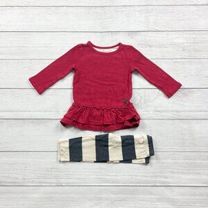 Burt’s Bees Baby Peplum Outfit